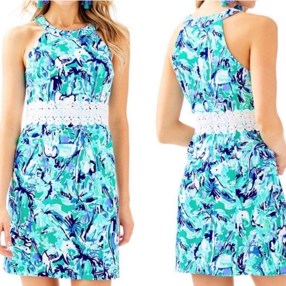 NWT Lilly Pulitzer Ashlyn Shift Elephant Appeal 0